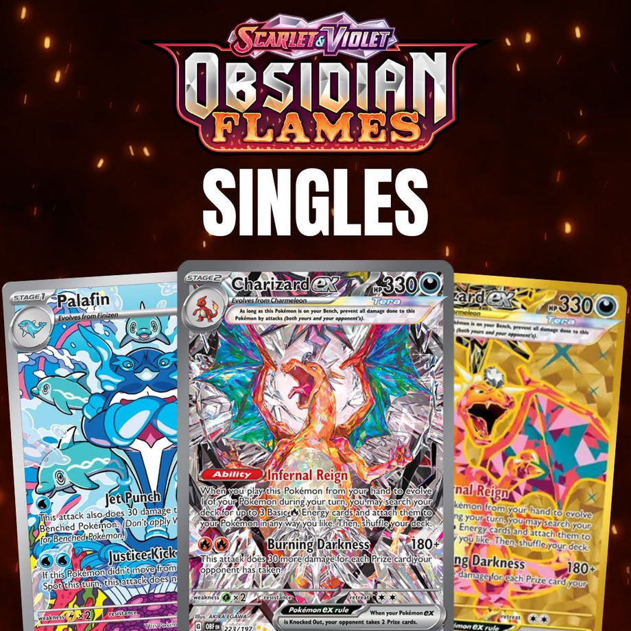 OBSIDIAN FLAMES - Pokémon - Graded Card 2x Poppy - Special Art