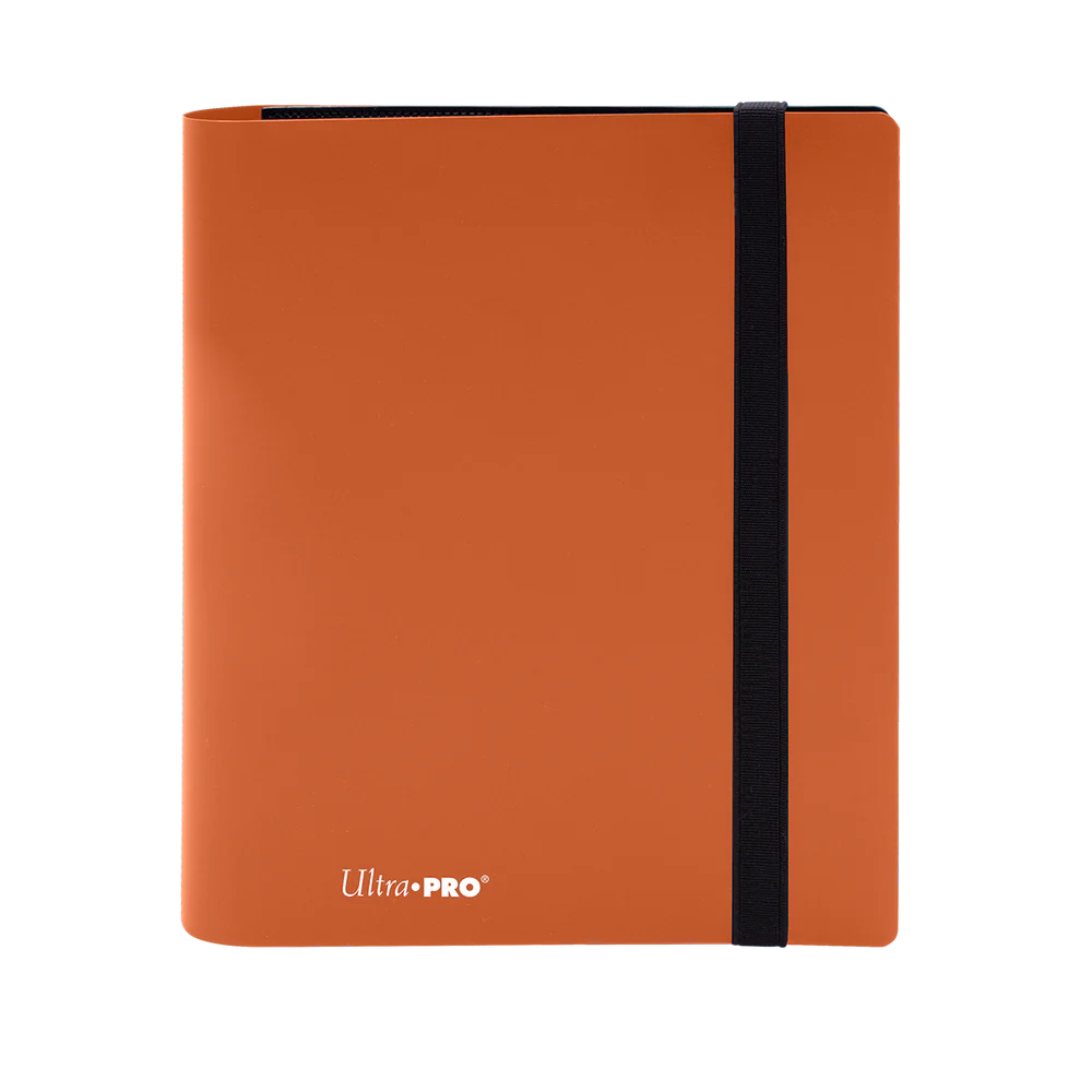 Ultra Pro - Eclipse 4-Pocket PRO Binder - Pumpkin Orange