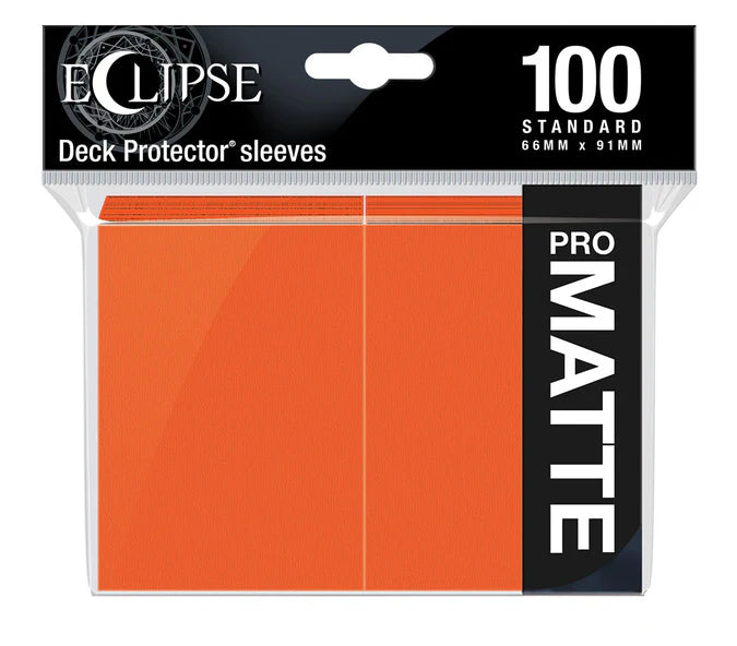 Ultra Pro - Eclipse Deck Protectors - 100 Count Standard Sleeves Matte