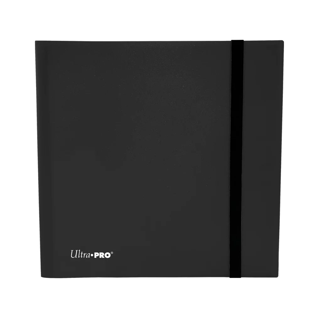 Ultra Pro - Eclipse 12-Pocket PRO Binder - Jet Black