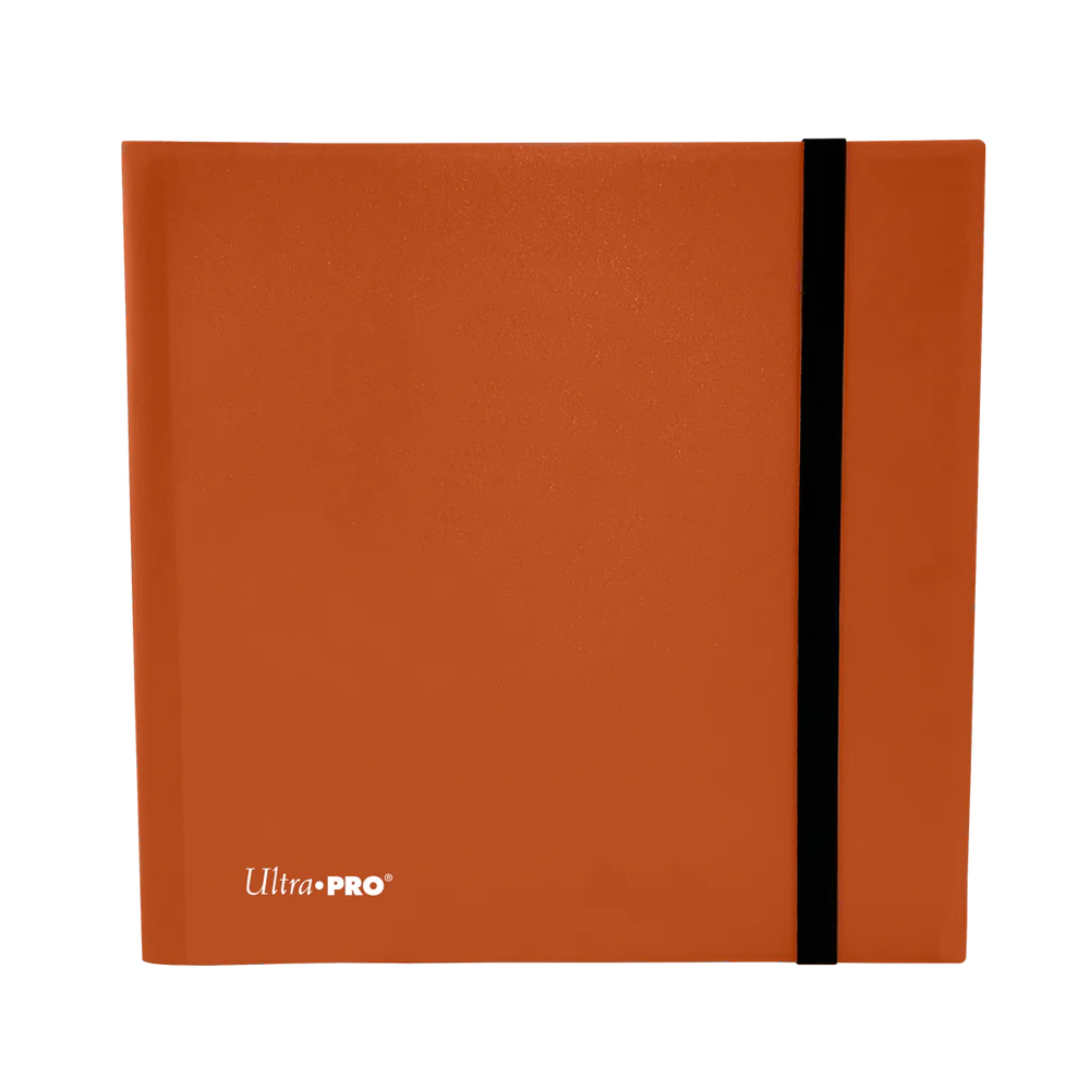 Ultra Pro - Eclipse 12-Pocket PRO Binder - Pumpkin Orange