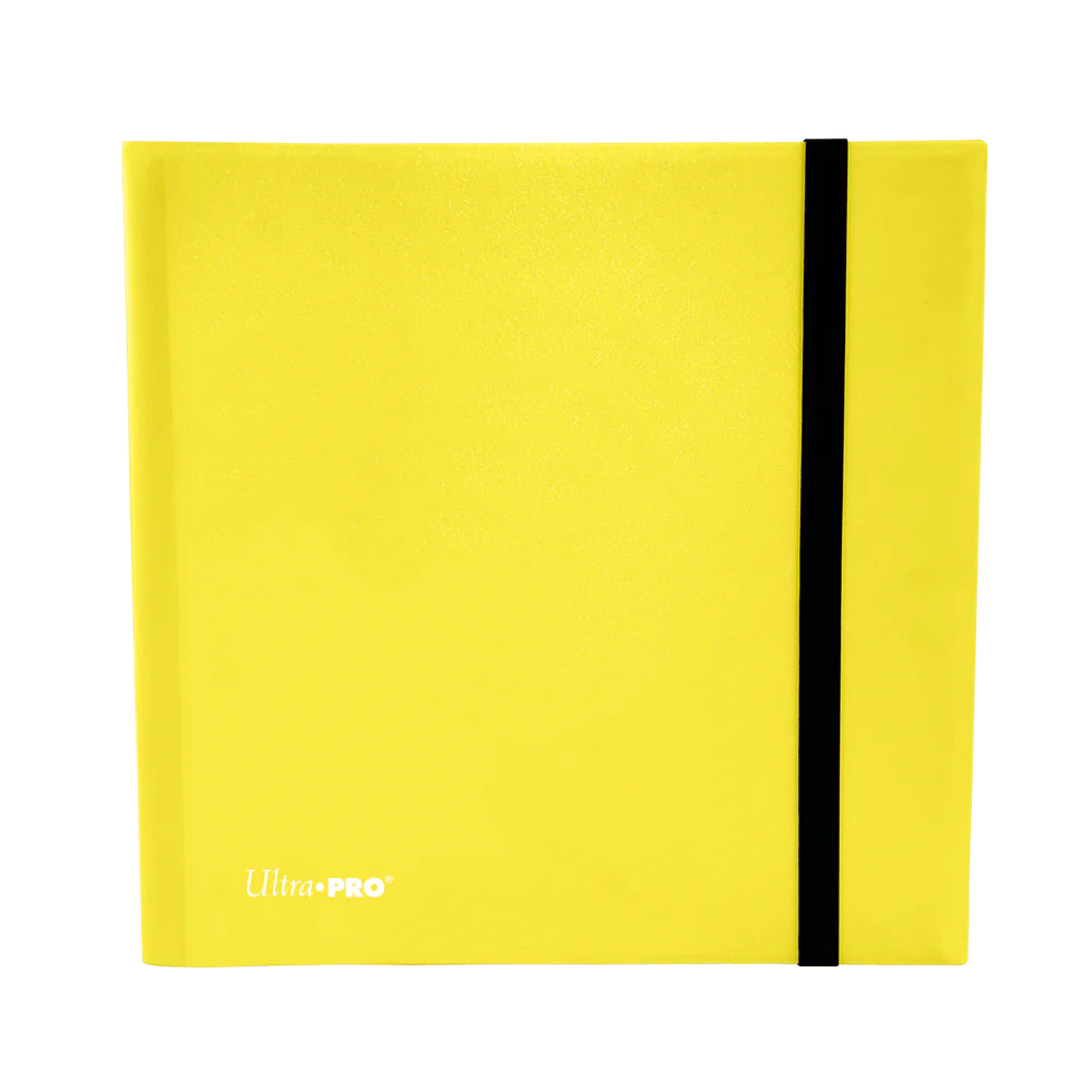 Ultra Pro - Eclipse 12-Pocket PRO Binder - Lemon Yellow