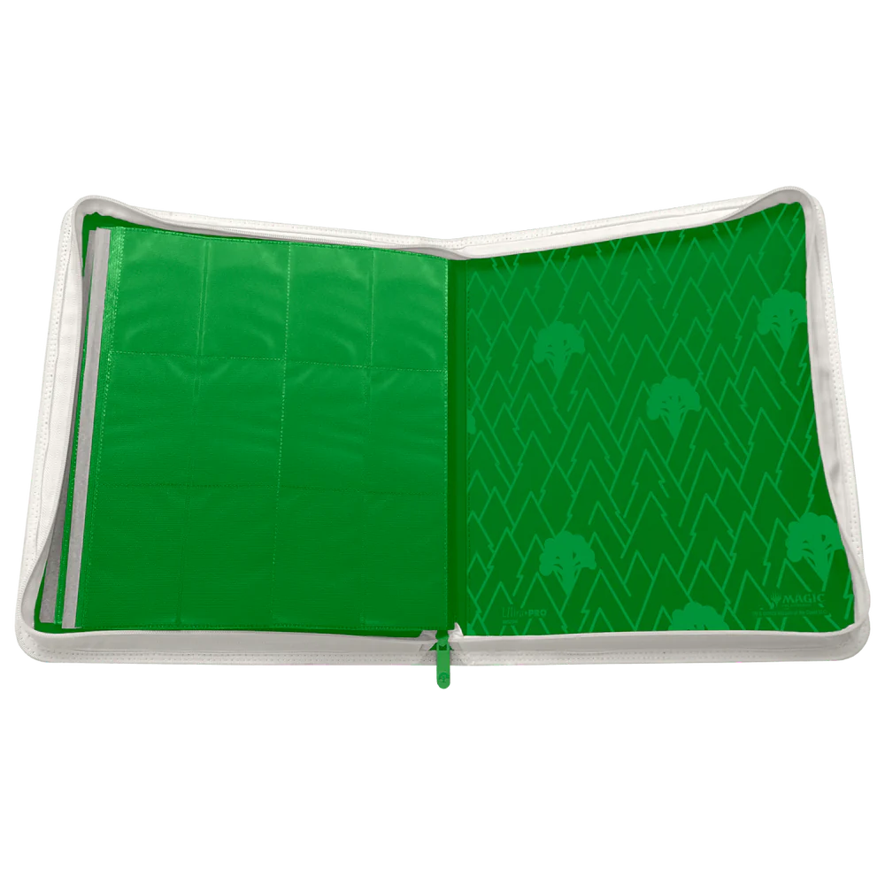 Magic: The Gathering - 12-Pocket Zippered Pro-Binder - Mana 8 - Forest