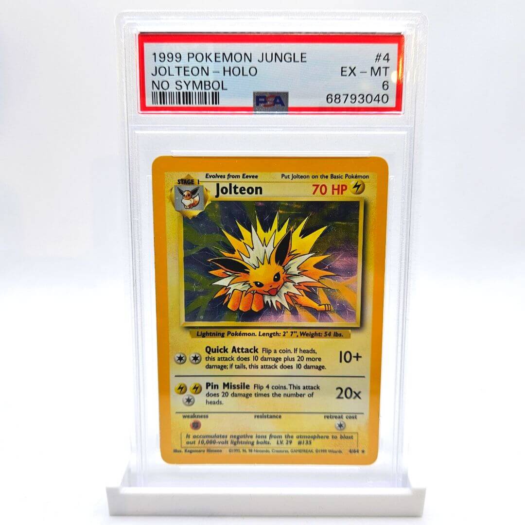 Jolteon Jungle No Symbol Error PSA 6