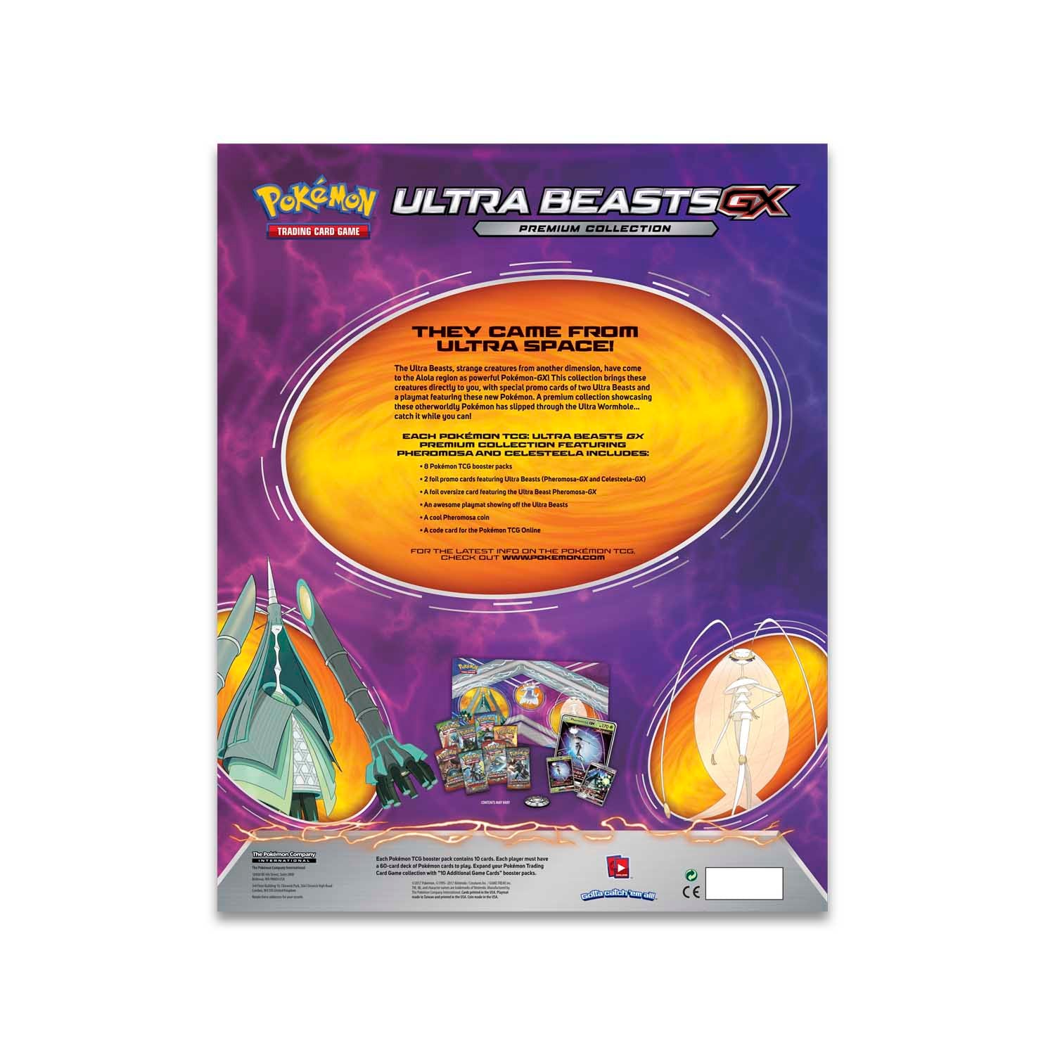 Ultra Beasts GX - Premium Collection (Pheromosa GX and Celesteela GX)