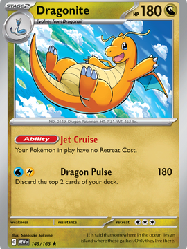 Dragonite (149/165) [Scarlet & Violet: 151]