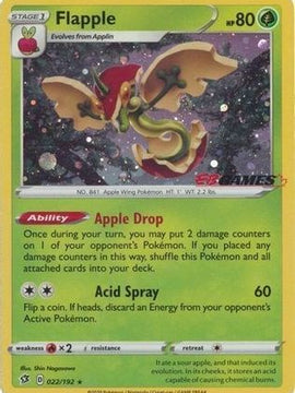 Flapple - 022/192 (EB Games Exclusive) 22 - Miscellaneous Cards & Products Holofoil