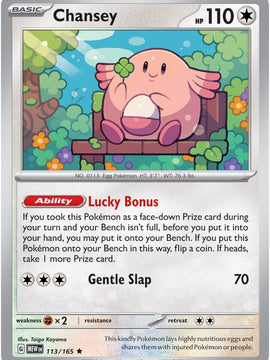 Chansey (113) [SV: Scarlet and Violet 151] null