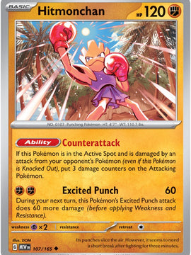 Hitmonchan (107/165) [Scarlet & Violet: 151]