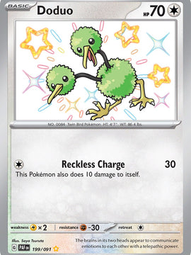 Doduo (199/091) [Scarlet & Violet: Paldean Fates]