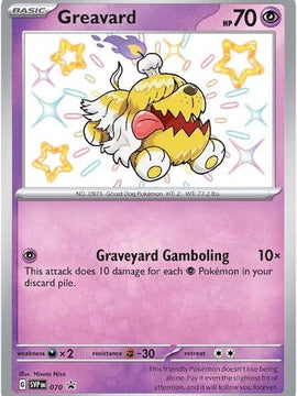 Greavard (SVP070) - 070 [Scarlet & Violet: Black Star Promos]