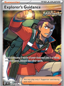 Explorer's Guidance (200/162) [Scarlet & Violet: Temporal Forces]