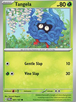 Tangela (1) [SV06: Twilight Masquerade] Reverse Holofoil