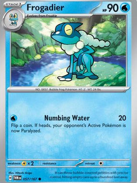 Frogadier (57) [SV06: Twilight Masquerade] Reverse Holofoil