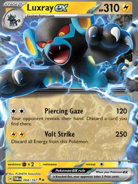 Luxray ex (68) [SV06: Twilight Masquerade] Holofoil