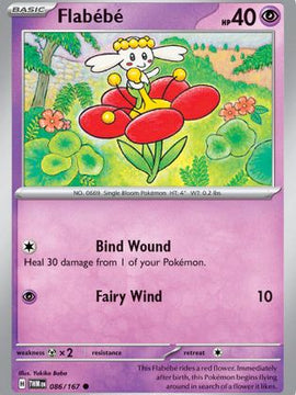 Flabebe (86) [SV06: Twilight Masquerade] Reverse Holofoil