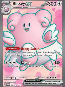 Blissey ex (201) [SV06: Twilight Masquerade] Holofoil