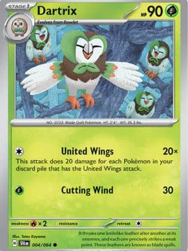 Dartrix (4) [SV: Shrouded Fable]