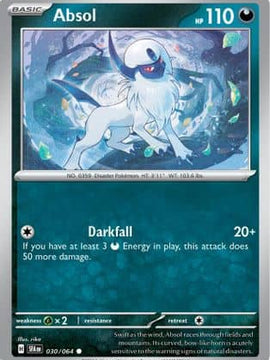 Absol (30) [SV: Shrouded Fable] Reverse Holofoil