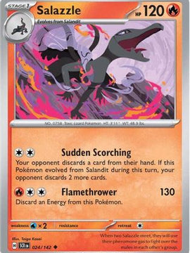 Salazzle 24 - SV07 Stellar Crown