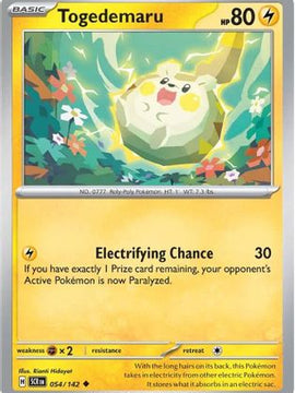 Togedemaru 54 - SV07 Stellar Crown