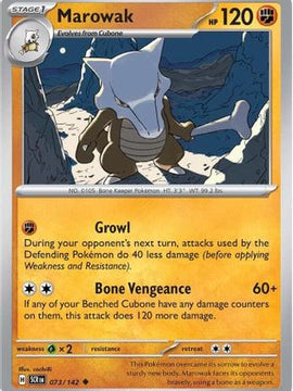 Marowak 73 - SV07 Stellar Crown