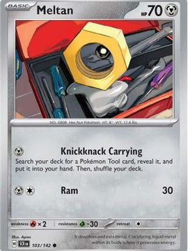 Meltan 103 - SV07 Stellar Crown Reverse Holofoil