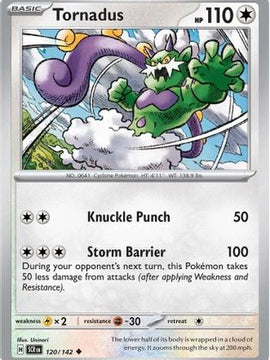 Tornadus 120 - SV07 Stellar Crown Reverse Holofoil