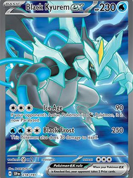 Black Kyurem ex 218 - SV08 Surging Sparks Holofoil