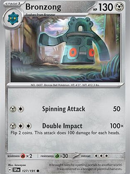 Bronzong 127 - SV08 Surging Sparks