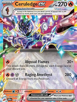 Ceruledge ex 36 - SV08 Surging Sparks Holofoil