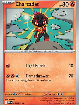 Charcadet 33 - SV08 Surging Sparks Reverse Holofoil