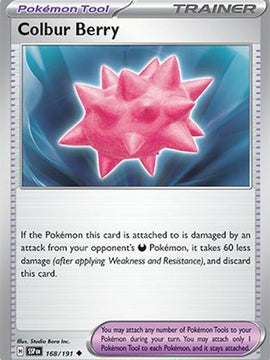 Colbur Berry 168 - SV08 Surging Sparks Reverse Holofoil