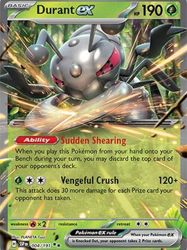 Durant ex 4 - SV08 Surging Sparks Holofoil