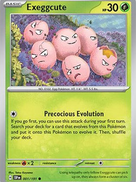 Exeggcute 1 - SV08 Surging Sparks