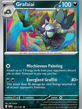 Grafaiai 121 - SV08 Surging Sparks Reverse Holofoil