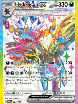 Hydreigon ex 223 - SV08 Surging Sparks Holofoil