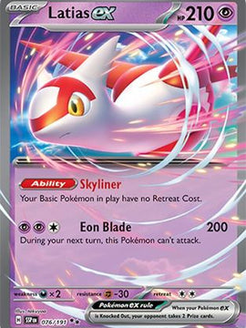 Latias ex 76 - SV08 Surging Sparks Holofoil