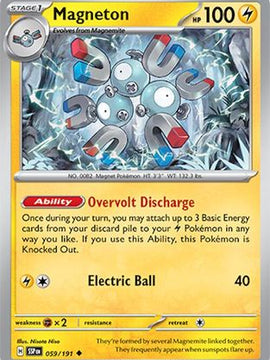 Magneton 59 - SV08 Surging Sparks Reverse Holofoil