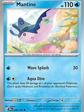 Mantine 40 - SV08 Surging Sparks Reverse Holofoil