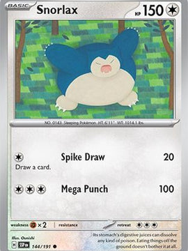 Snorlax 144 - SV08 Surging Sparks