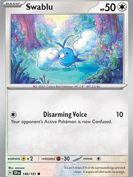 Swablu 148 - SV08 Surging Sparks Reverse Holofoil