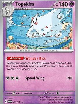 Togekiss 72 - SV08 Surging Sparks Holofoil