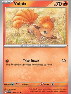 Vulpix 16 - SV08 Surging Sparks