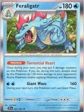 Feraligatr (041/162) [Scarlet & Violet: Temporal Forces]