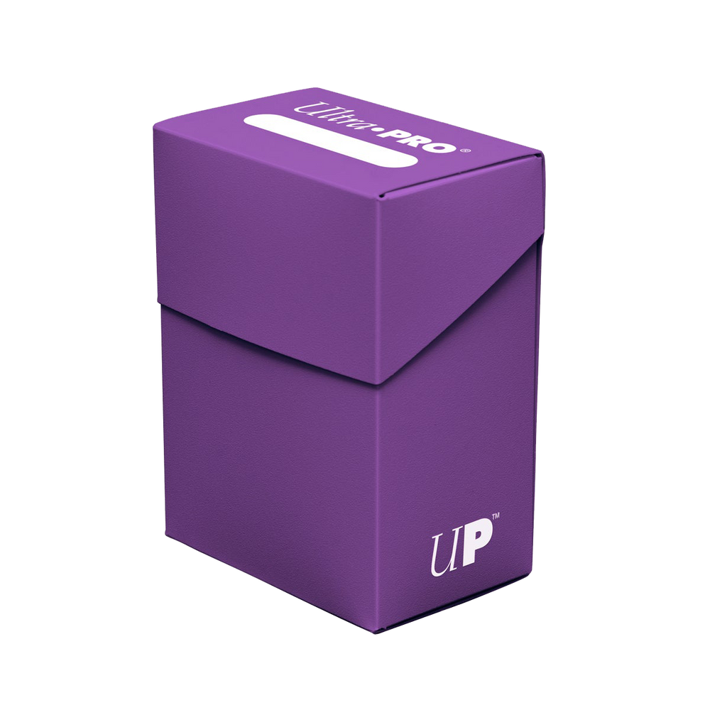 Ultra Pro Solid Color Deck Box - Purple