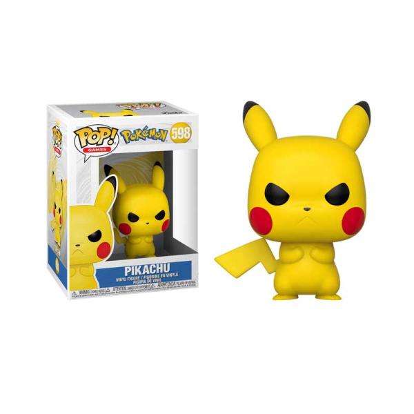 Grumpy Pikachu 598 - Pokémon Funko Pop Vinyl Figure