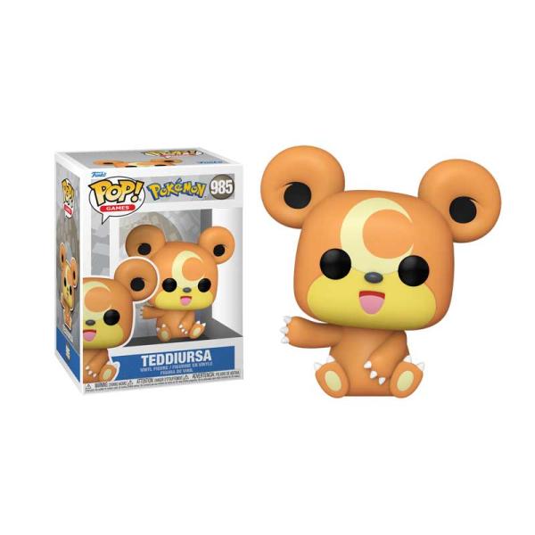 Teddiursa 985- Pokémon Funko Pop Vinyl Figure