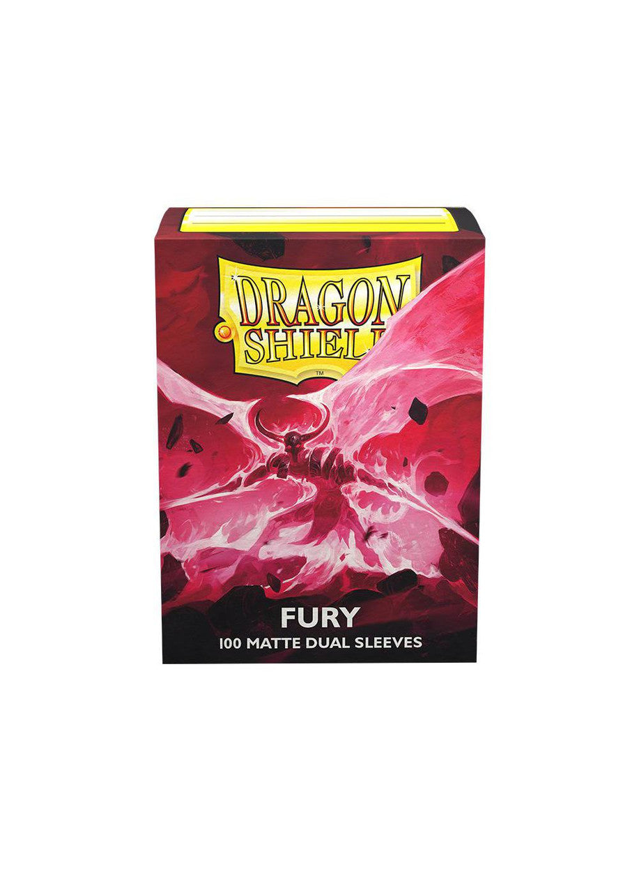 Dragon Shield - Fury - Dual Matte Sleeves (100 Count - Standard Size)