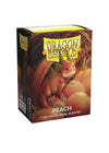 Dragon Shield - Peach - Dual Matte Sleeves (100 Count - Standard Size)